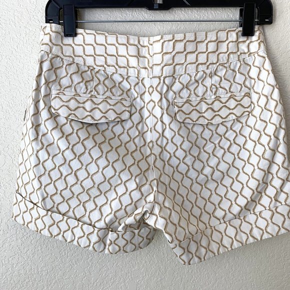 Anthropologie Meadow Rue Mid Rise Cuffed Womens Shorts gb684936382 Size 2 - Picture 2 of 6